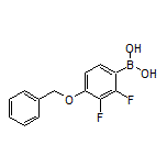 4-(苄氧基)-2,3-二氟苯硼酸