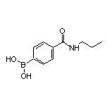 4-(丙基氨基甲酰基)苯硼酸