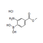 2-氨基-4-(甲氧基羰基)苯硼酸盐酸盐