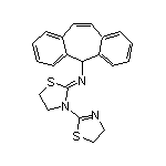 N-[3-(4,5-二氢-2-噻唑基)噻唑烷-2-亚基]-5H-二苯并[a,d][7]轮烯-5-胺