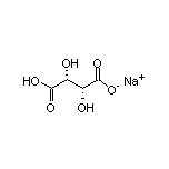 Sodium (2R,3R)-3-羧基-2,3-二羟基丙酸钠