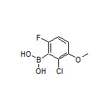 2-氯-6-氟-3-甲氧基苯硼酸