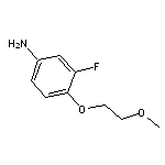 3-Fluoro-4-(2-methoxyethoxy)aniline