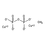 二磷酸铜(II)水合物