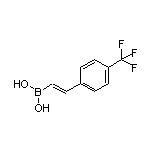 (E)-(4-三氟甲基苯乙烯基)硼酸