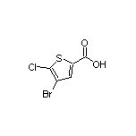 4-溴-5-氯噻吩-2-甲酸
