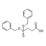 3-[双(苄氧基)磷酰基]丙酸