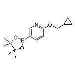 6-(环丙基甲氧基)吡啶-3-硼酸频哪醇酯