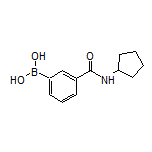 3-(环戊基氨基甲酰基)苯硼酸