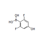 2,6-二氟-4-羟基苯硼酸