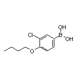 4-丁氧基-3-氯苯硼酸