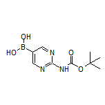 2-(Boc-氨基)嘧啶-5-硼酸