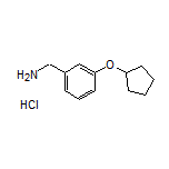 3-(环戊基氧基)苄胺盐酸盐