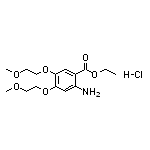 2-氨基-4,5-二(2-甲氧基乙氧基)苯甲酸乙酯盐酸盐