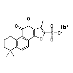 Sodium 1,6,6-trimethyl-10,11-dioxo-6,7,8,9,10,11-hexahydrophenanthro[1,2-b]furan-2-sulfonate