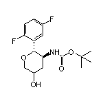 (5S,6R)-5-(Boc-氨基)-6-(2,5-二氟苯基)-3-羟基四氢吡喃