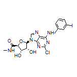 (2S,3S,4R,5R)-5-[2-氯-6-[(3-碘苄基)氨基]-9H-嘌呤-9-基]-3,4-二羟基-N-甲基四氢呋喃-2-甲酰胺