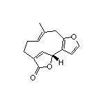 (R,E)-3,11-二甲基-8,9-二氢-4H-4,7-(亚甲桥)呋喃并[3,2-c][1]氧杂环十一烯-6(12H)-酮