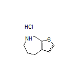 5,6,7,8-四氢-4H-噻吩并[2,3-c]吖庚因盐酸盐