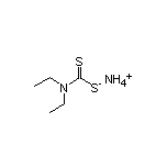 二乙基二硫代氨基甲酸铵