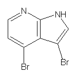 3,4-二溴-7-氮杂吲哚