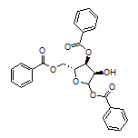 (3R,4S,5R)-二苯甲酸[5-[(苯甲酰基氧基)甲基]-3-羟基四氢呋喃-2,4-二基]酯
