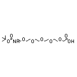 17-(Boc-氨基)-3,6,9,12,15-五氧杂十七烷-1-甲酸