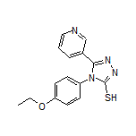 4-(4-乙氧基苯基)-5-(3-吡啶基)-4H-1,2,4-三唑-3-硫醇