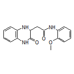 N-(2-甲氧基苯基)-2-(3-氧代-1,2,3,4-四氢-2-喹喔啉基)乙酰胺