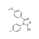 3-(4-甲氧基苯基)-4-(对甲苯基)-1H-1,2,4-三唑-5(4H)-硫酮