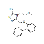 5-[(2-联苯基氧基)甲基]-4-(2-甲氧基乙基)-4H-1,2,4-三唑-3-硫醇