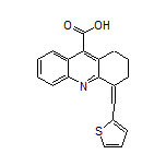 4-(噻吩-2-基亚甲基)-1,2,3,4-四氢吖啶-9-甲酸