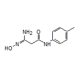 3-氨基-3-(羟基亚氨基)-N-(对甲苯基)丙酰胺