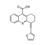 4-(呋喃-2-基亚甲基)-1,2,3,4-四氢吖啶-9-甲酸