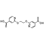 2-{2-[(4-carboxypyridin-2-yl)oxy]ethoxy}pyridine-4-carboxylic acid