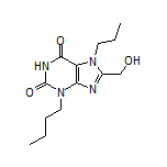 3-丁基-8-(羟甲基)-7-丙基-1H-嘌呤-2,6(3H,7H)-二酮
