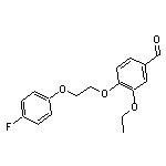 3-Ethoxy-4-[2-(4-fluoro-phenoxy)-ethoxy]-benzaldehyde