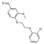 4-[2-(2-Chloro-phenoxy)-ethoxy]-3-methoxy-benzaldehyde