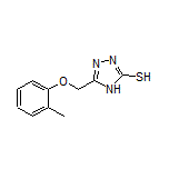 5-[(邻甲苯基氧基)甲基]-4H-1,2,4-三唑-3-硫醇