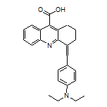 4-[4-(二乙氨基)亚苄基]-1,2,3,4-四氢吖啶-9-甲酸