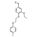 3-Ethoxy-4-(2-p-tolyloxy-ethoxy)-benzaldehyde