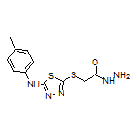 2-[[5-(对甲苯基氨基)-1,3,4-噻二唑-2-基]硫基]乙酰肼