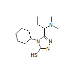 4-环己基-5-[1-(二甲基氨基)丙基]-4H-1,2,4-三唑-3-硫醇