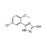 5-(5-氯-2-甲氧基苯基)-1H-1,2,4-三唑-3-硫醇