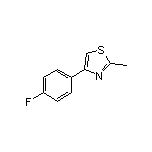 4-(4-氟苯基)-2-甲基噻唑