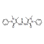 1,3-双(1,5-二甲基-3-氧代-2-苯基-2,3-二氢-4-吡唑基)硫脲