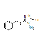 4-氨基-5-(苄硫基)-4H-1,2,4-三唑-3-硫醇