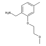 [2-(2-methoxyethoxy)-4-methylphenyl]methanamine