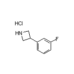 3-(3-氟苯基)氮杂环丁烷盐酸盐