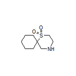 1-硫杂-4-氮杂螺[5.5]十一烷-1,1-二氧化物